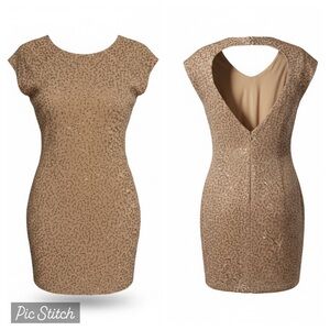 ❤️💫BEBE Beaded Mini Dress ✨ | Y2K Glam Night-Out Moment